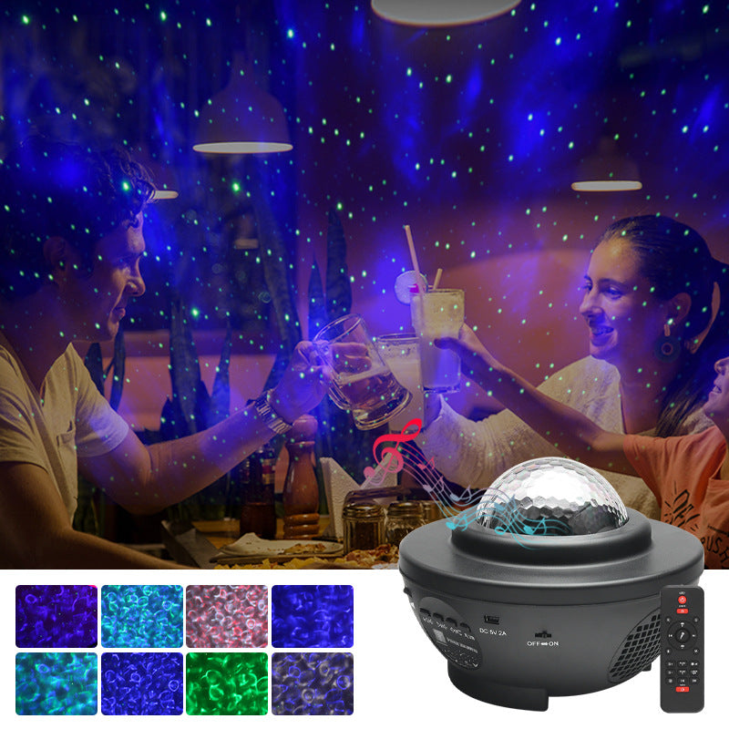 Projetor de estrelas com coluna Bluetooth – detalhe 5
