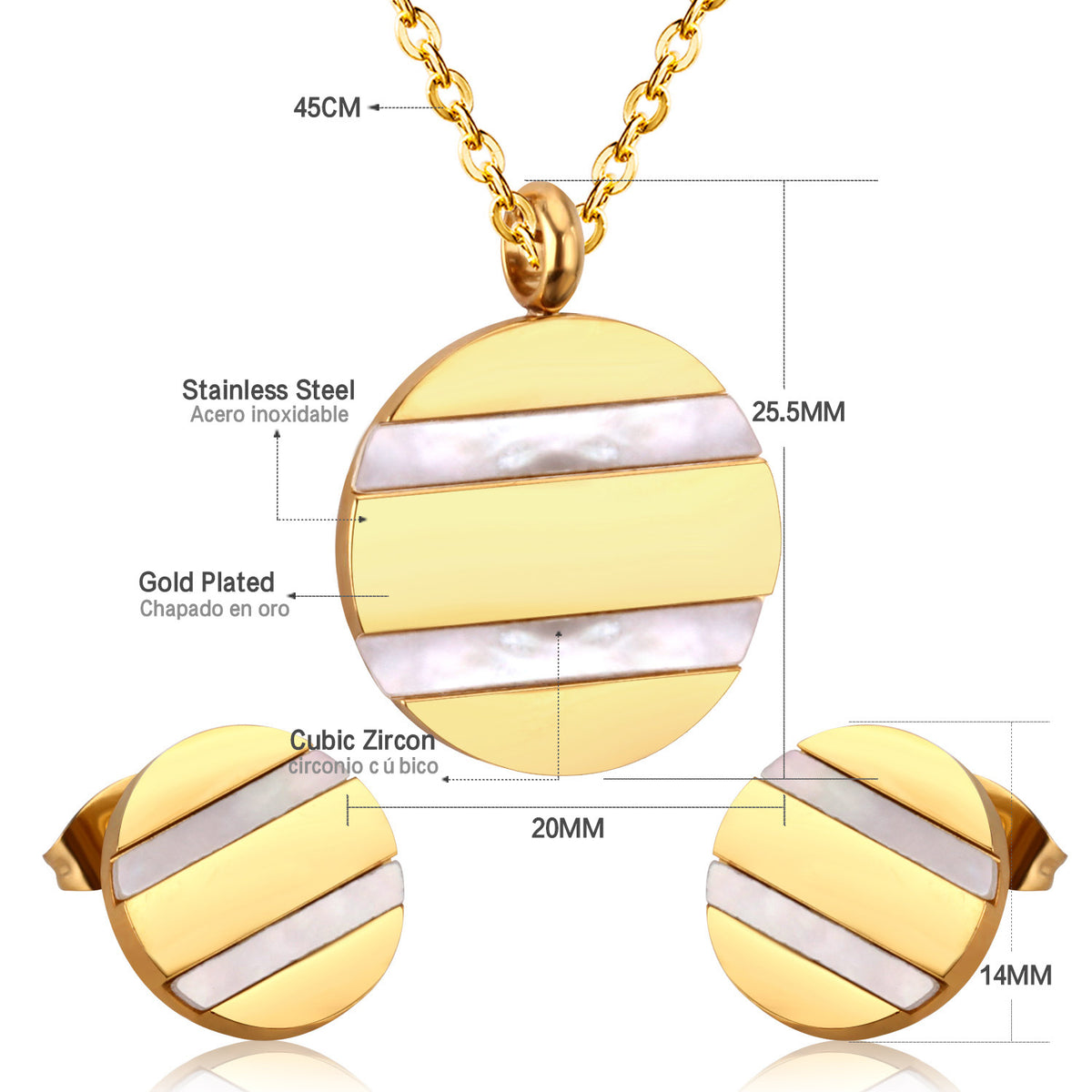 Conjunto de joias para oferecer
