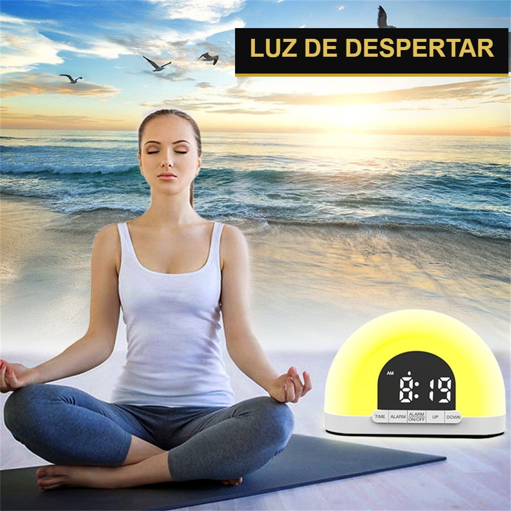 Despertador simulador de amanhecer – detalhe 5