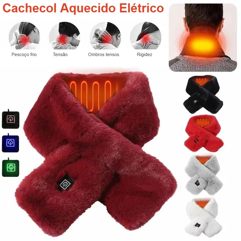 Cachecol aquecido USB – detalhe 3